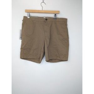 Mens Goodfellow & Co. Flat Front Khaki Shorts Size 34